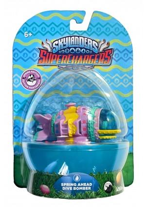 Figurine Skylanders SuperChargers - Véhicule Spring Ahead Dive Bomber Spring Edition